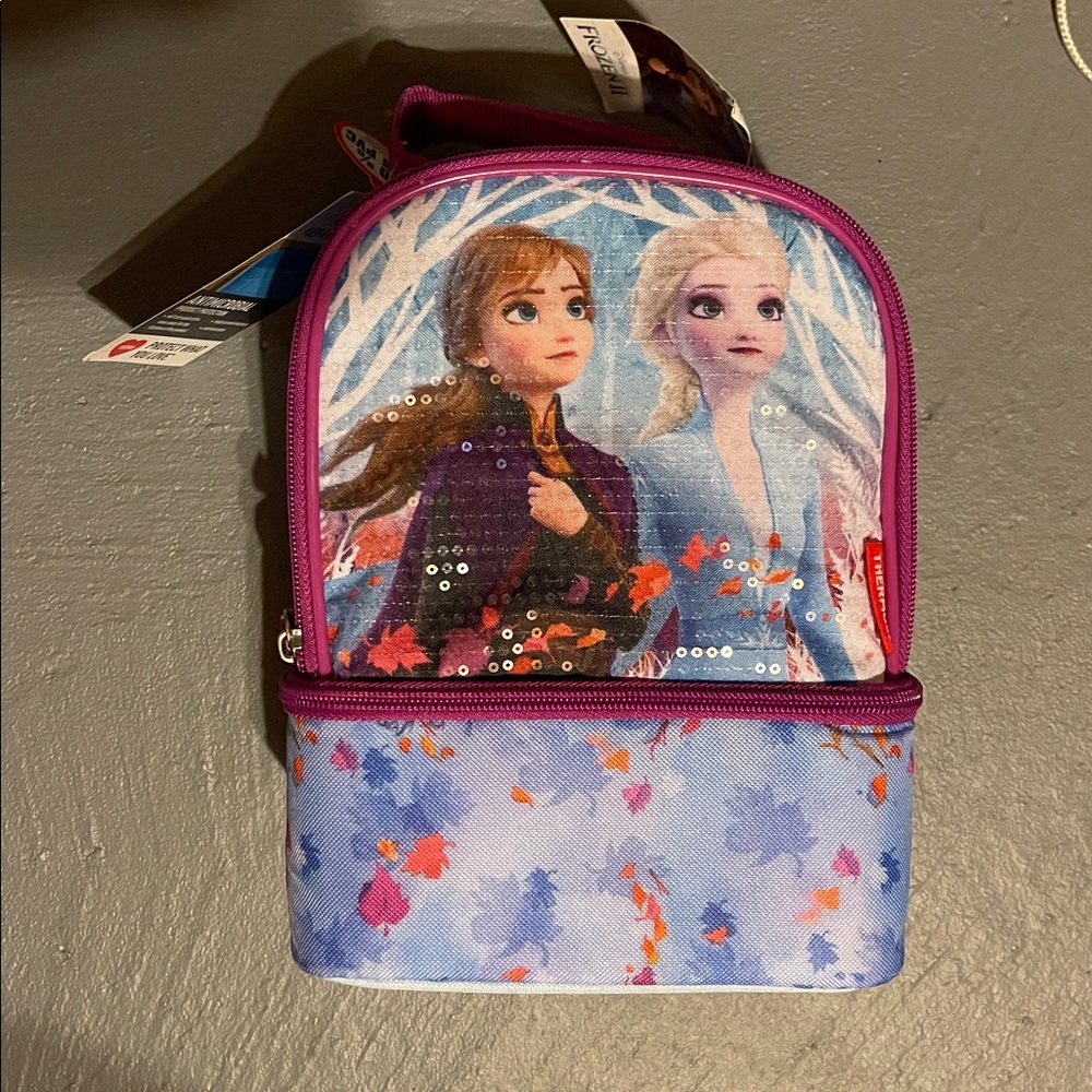 Thermos Frozen Lunch Bag with Purple and Blue